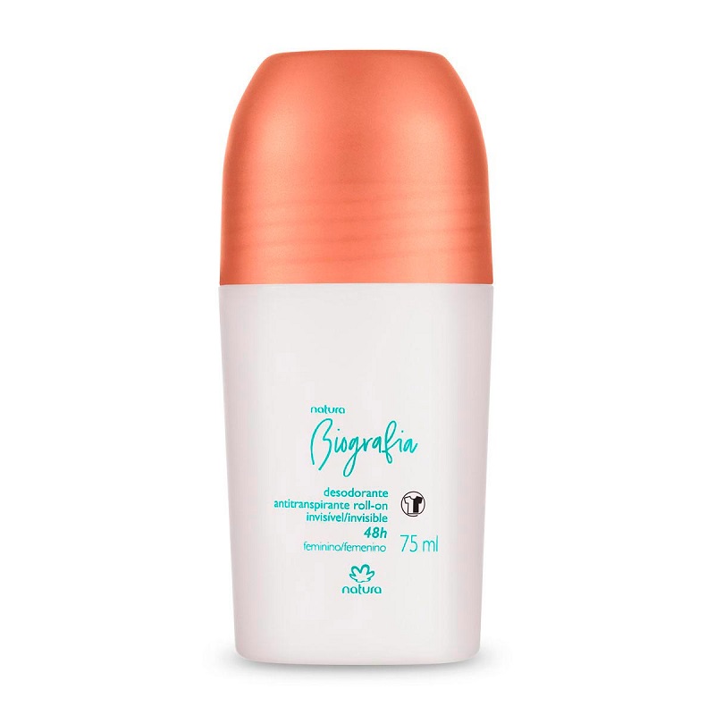 Desodorante Roll On Anti Manchas Femenino Biografía Natura