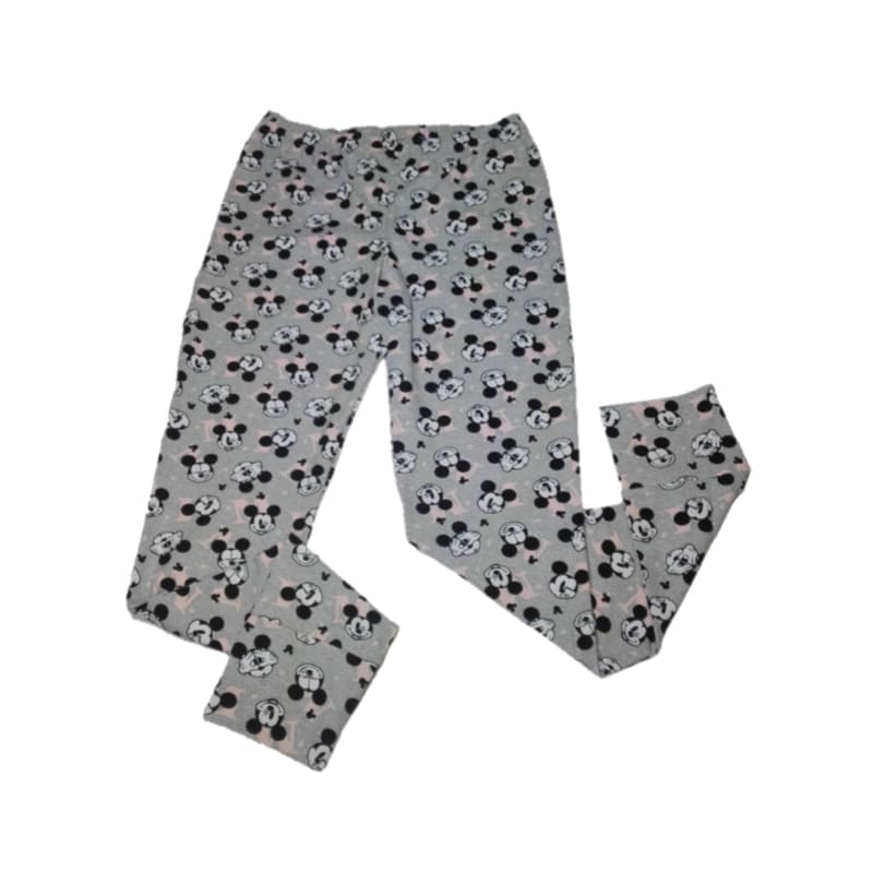 PIJAMA DAMA DISNEY MICKEY MOUSE CON CAPUCHA Y PANTALON ESTILO LEGGING MOD-9274