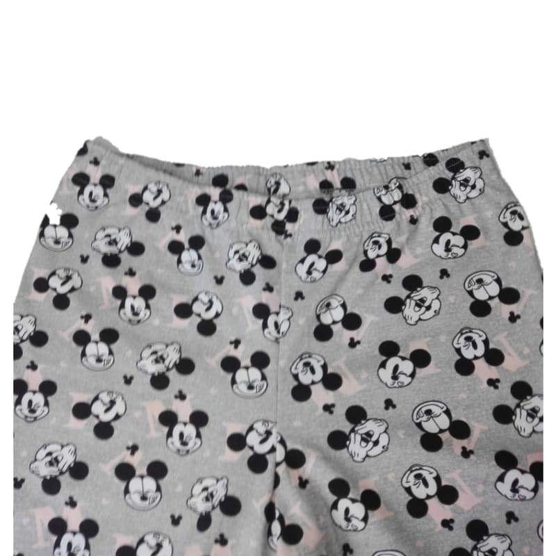 PIJAMA DAMA DISNEY MICKEY MOUSE CON CAPUCHA Y PANTALON ESTILO LEGGING MOD-9274