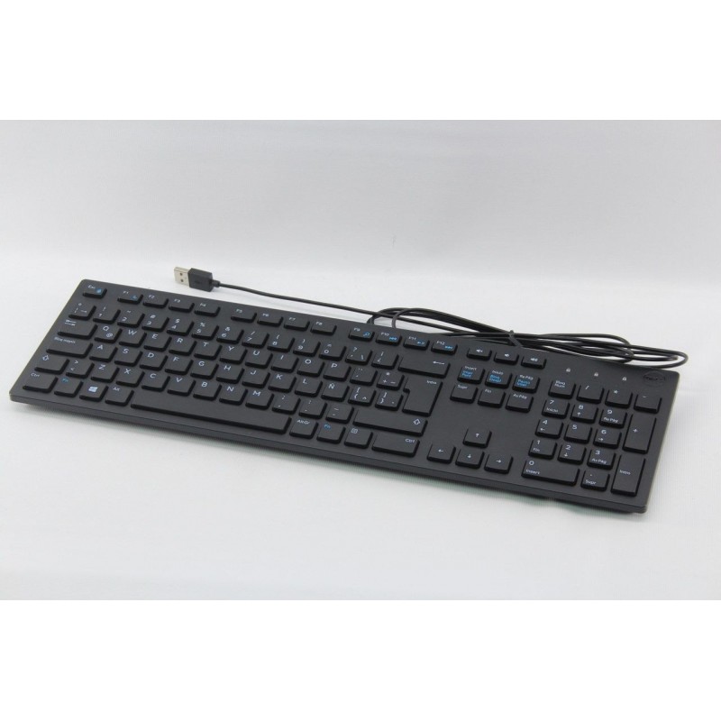 Teclado Dell KB216 Alámbrico USB Negro