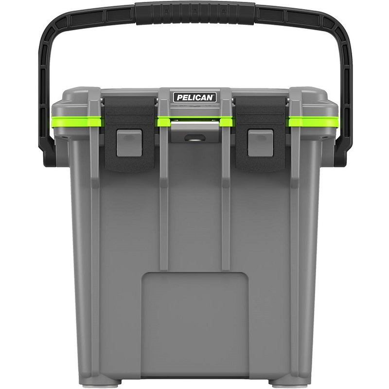 20qt Elite Cooler, Hielera Pelican Gris/Verde
