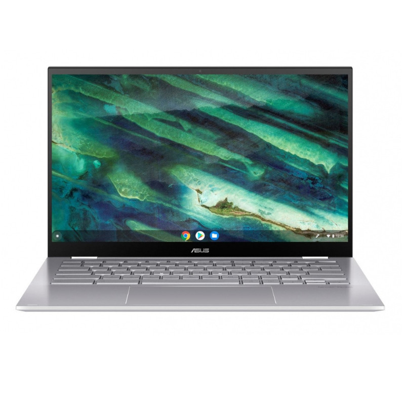 Laptop ASUS Chromebook Flip 14", Intel Core i3-10110U 2, 8GB, 128GB SSD, Chrome OS, Plata