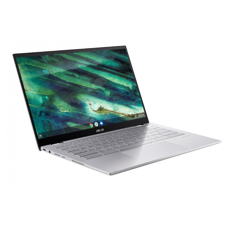 Laptop ASUS Chromebook Flip 14", Intel Core i3-10110U 2, 8GB, 128GB SSD, Chrome OS, Plata