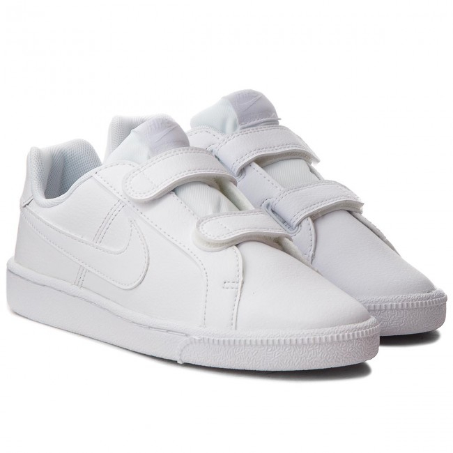 Tenis Original Nike Court Royale PSV Blanco Niños 833537-102