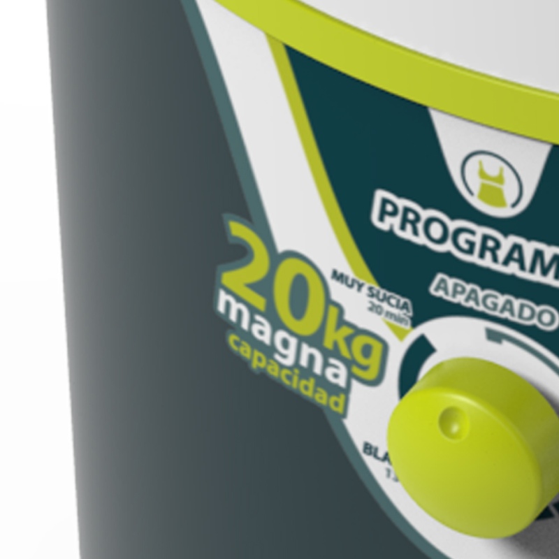 Lavadora manual Easy LRE20V 20 kg Verde ORT