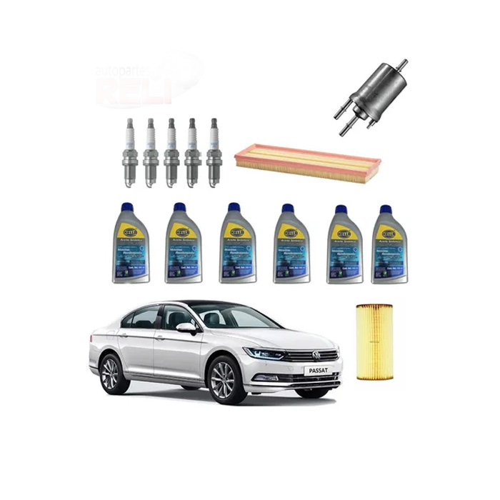 Kit Afinacion Vw Passat 2.5 Aceite 5w30 Sintetico