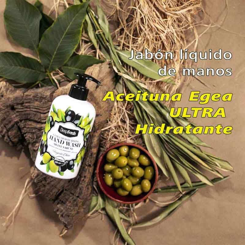 Jabón Líquido Hidratante Deep Fresh Garden Series Pack Mixto de 4 piezas con 500 ml c.u. 
