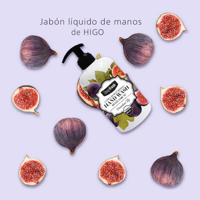 Jabón Líquido Hidratante Deep Fresh Garden Series Pack Mixto de 4 piezas con 500 ml c.u. 