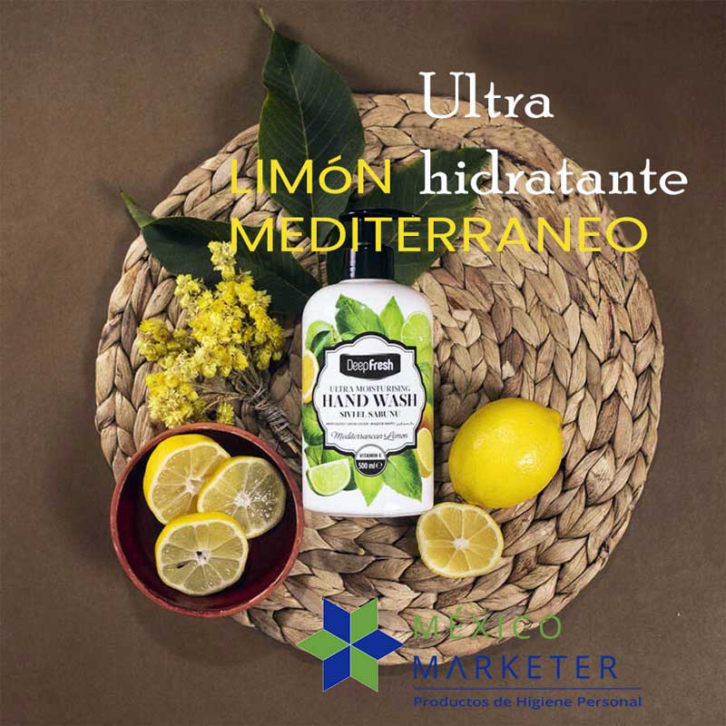 Jabón Líquido Hidratante Deep Fresh Garden Series Pack Mixto de 4 piezas con 500 ml c.u. 