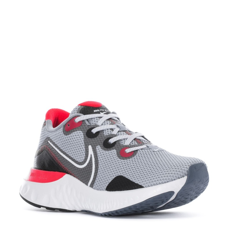 Tenis Original Nike Renew Run Gris Rojo Hombre Correr CK6357-401