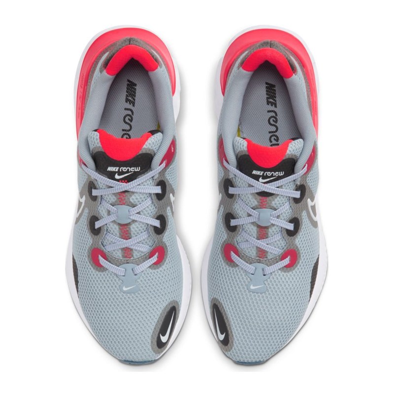 Tenis Original Nike Renew Run Gris Rojo Hombre Correr CK6357-401