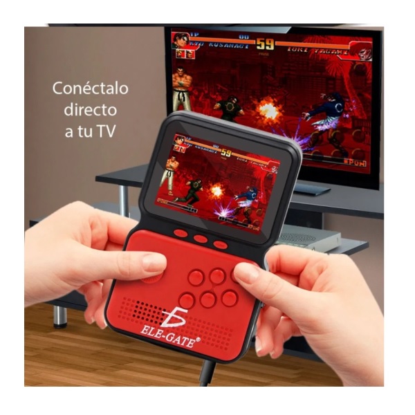 Consola Retro M3 Game Box 900 Juegos Portatil Conexión A Tv