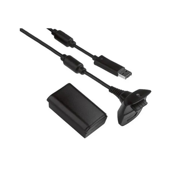 KIT CARGA Y JUEGA PARA CONTROL XBOX 360