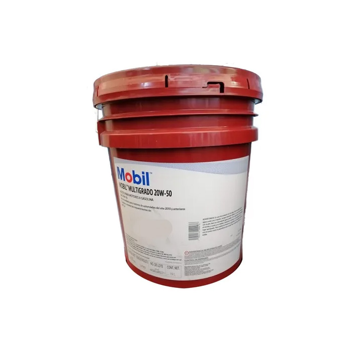 Aceite Mobil 20w50 Cubeta Motores A Gasolina