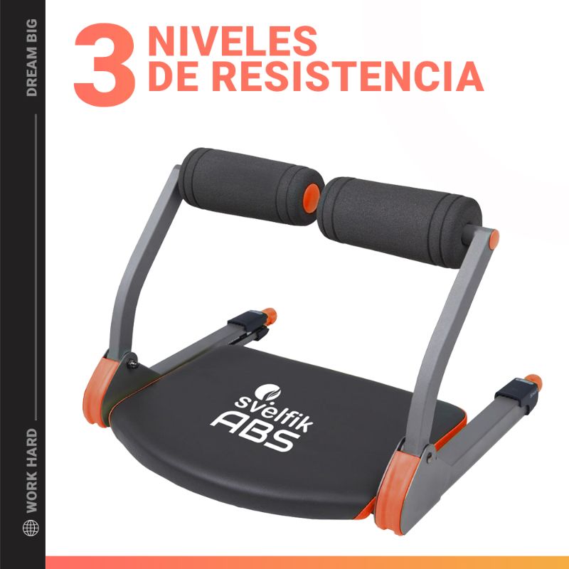 Ab Aparato Ejercicio Gym Tomic Abdominal Svelfik Abs Crunch