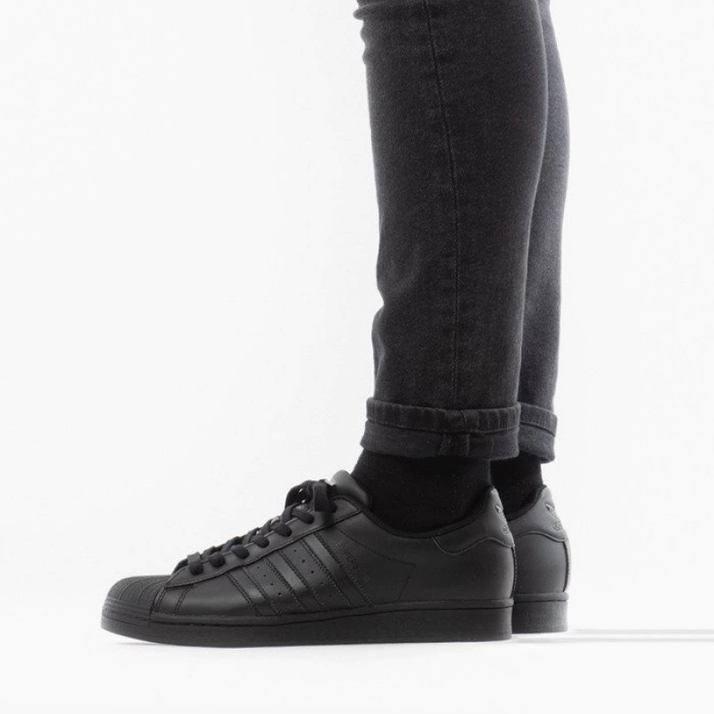 TENIS ORIGINAL ADIDAS SUPERSTAR NEGRO UNISEX EG4957