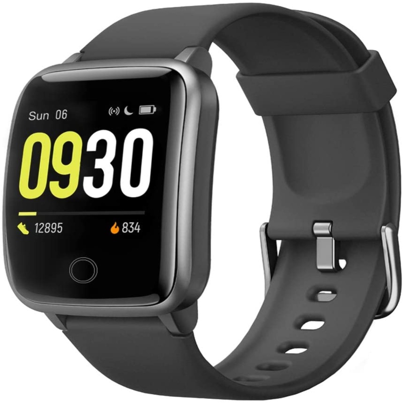 Smartwatch Willful IP68 iOS LCD Digital Deportivo -Negro