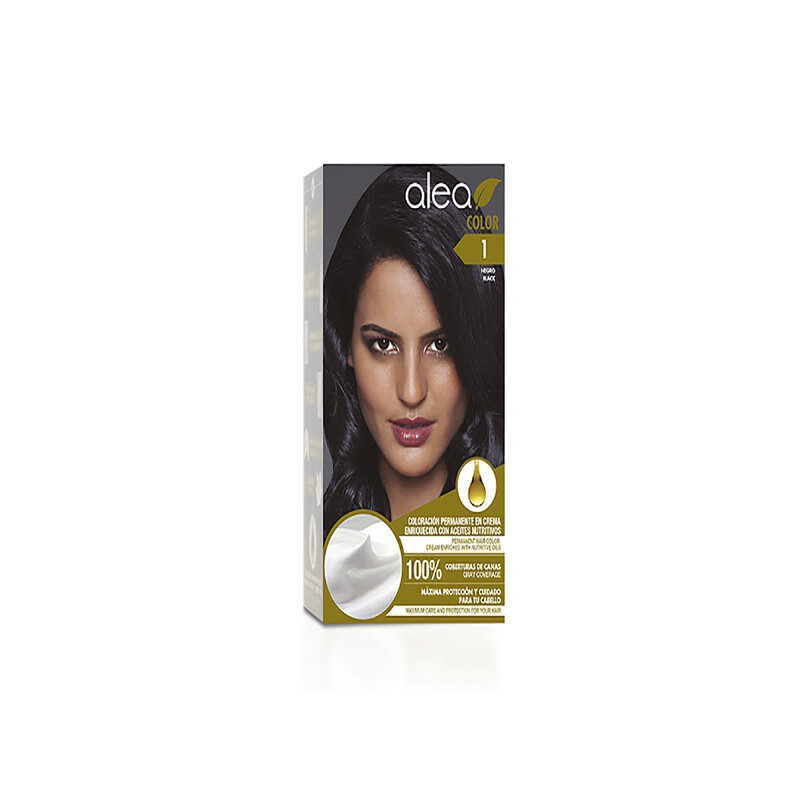 Salerm Alea Tinte Permanente para cabello Tono 1 Negro