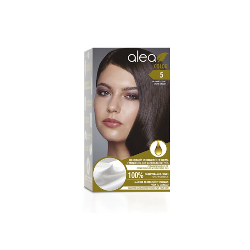 Salerm Alea Tinte Permanente para cabello Tono 5 Castaño Claro