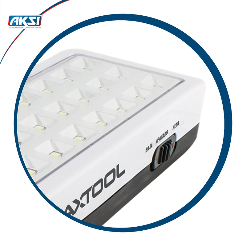 Linterna Recargable Maxtool De Emergencia- 30 Leds