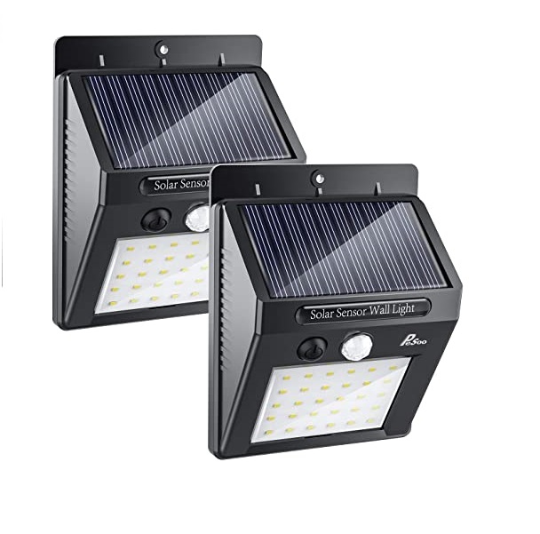 LAMPARA SOLAR CON SENSOR DE MOVIMIENTO PARA EXTERIORES