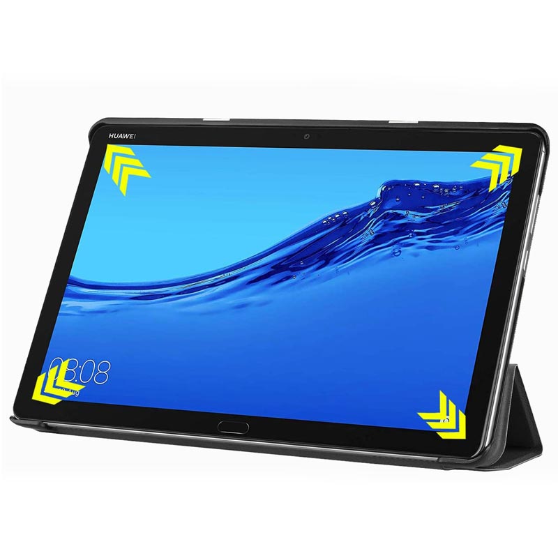 Funda Para Tablet Huawei Mediapad M5 Lite 10 Medida 10.1". Negro