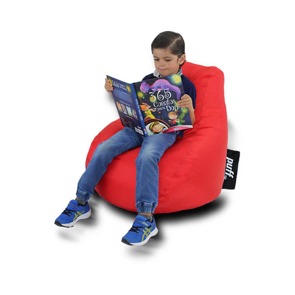 Sillón Puff Mx Nylon Pera Kids