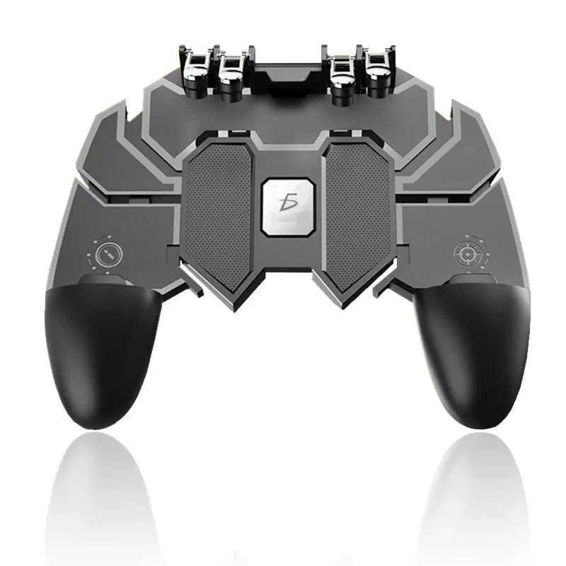 CONTROL GAMEPAD 4 GATILLOS AK66 NEGRO