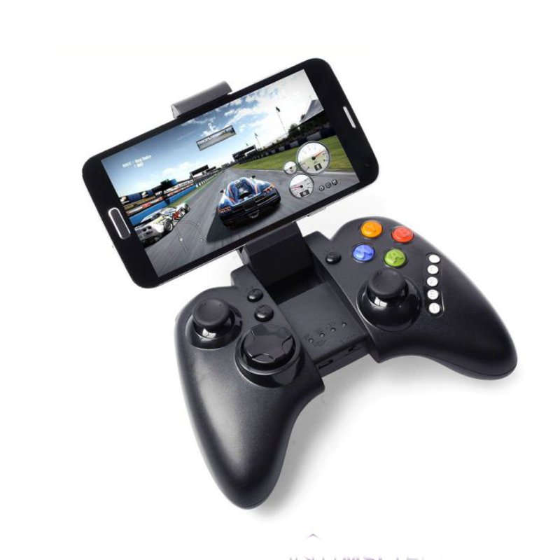 CONTROL GAMEPAD BLUETOOTH PARA CELULAR ANDROID IPHONE WINDOWS RECARGABLE NEGRO