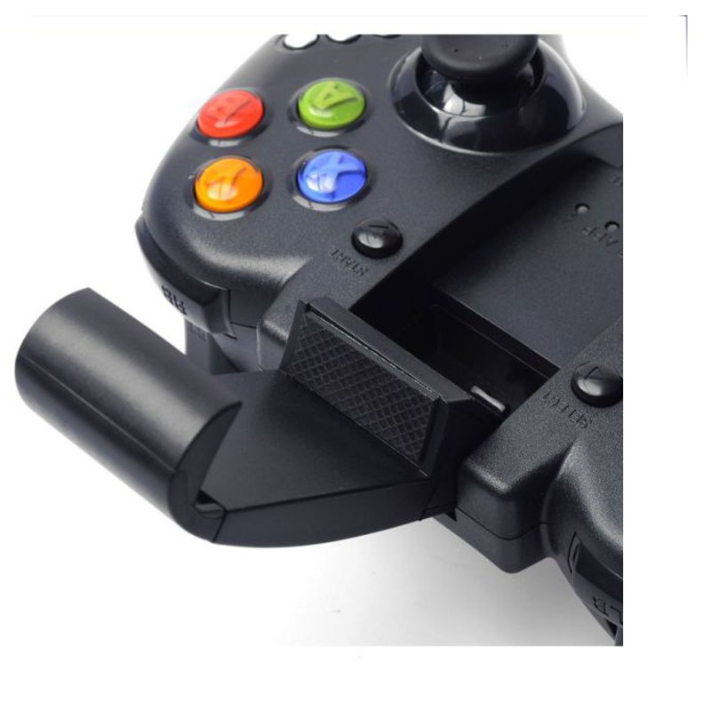 CONTROL GAMEPAD BLUETOOTH PARA CELULAR ANDROID IPHONE WINDOWS RECARGABLE NEGRO