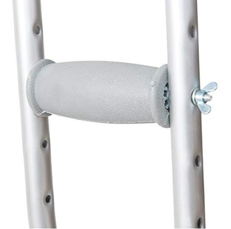 Muletas Axilares Ajustables De Aluminio Talla L