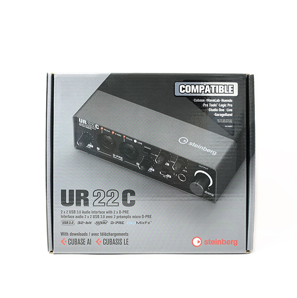 Interface De Audio Steinberg Ur22c 100v/240v.