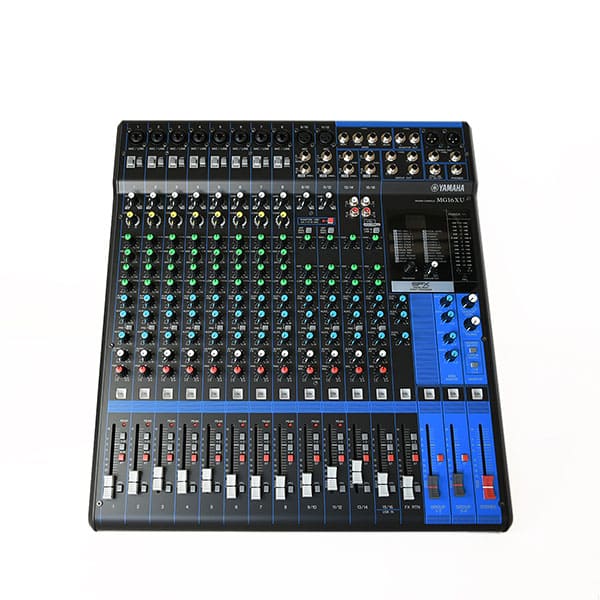 Mezcladora Análoga 16 Canales Con Efectos, Usb Yamaha Mg16xu