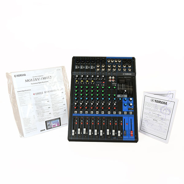 Mezcladora Consola Con Efectos 12 Canales Yamaha Mg12xu