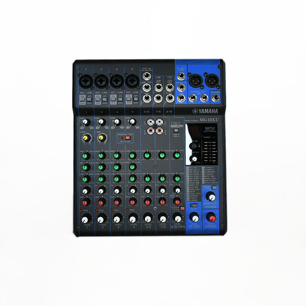 Mezcladora Consola Con Efectos, Usb 10 Canales Yamaha Mg10xu