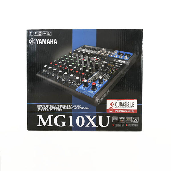 Mezcladora Consola Con Efectos, Usb 10 Canales Yamaha Mg10xu