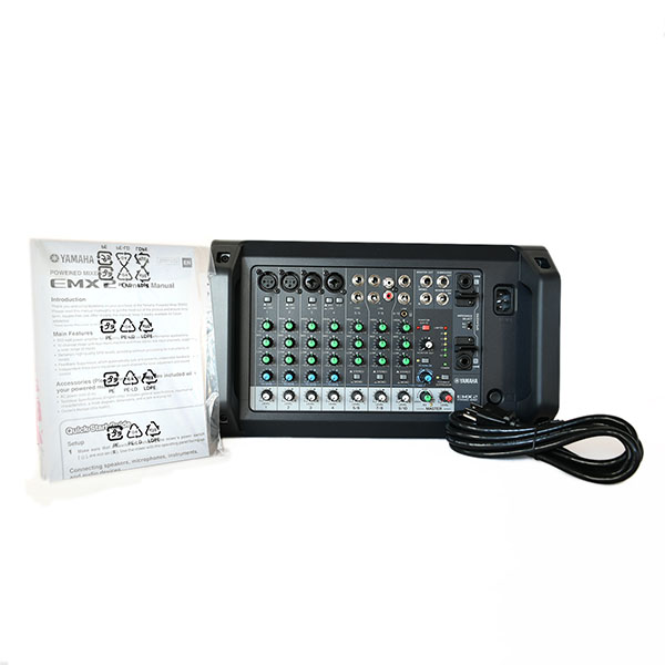 Mezcladora Amplificada Consola 500w 10 Canales Yamaha Emx2