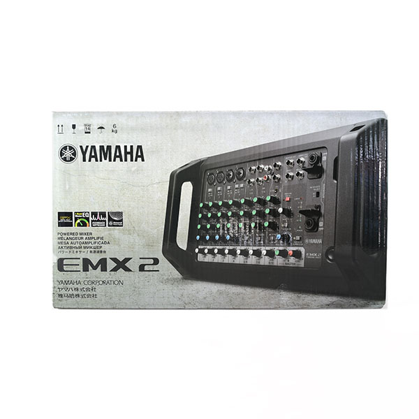 Mezcladora Amplificada Consola 500w 10 Canales Yamaha Emx2