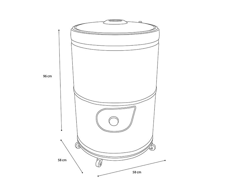 Lavadora Easy LRE16V 16 kg ORT