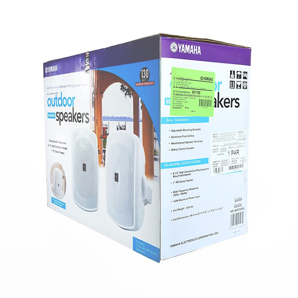 Bocina Yamaha Ns-aw390 Blanca
