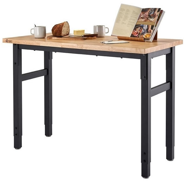 Mesa de Trabajo De 48 Pulgadas Con Madera Trinity 659415 CST