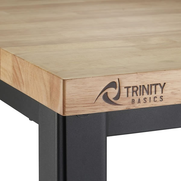 Mesa de Trabajo De 48 Pulgadas Con Madera Trinity 659415 CST