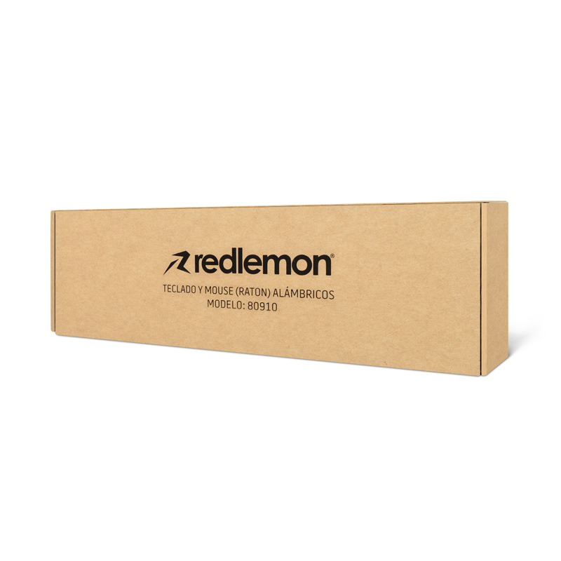 Mouse y Teclado Gamer Alámbrico USB con Luz RGB Redlemon 