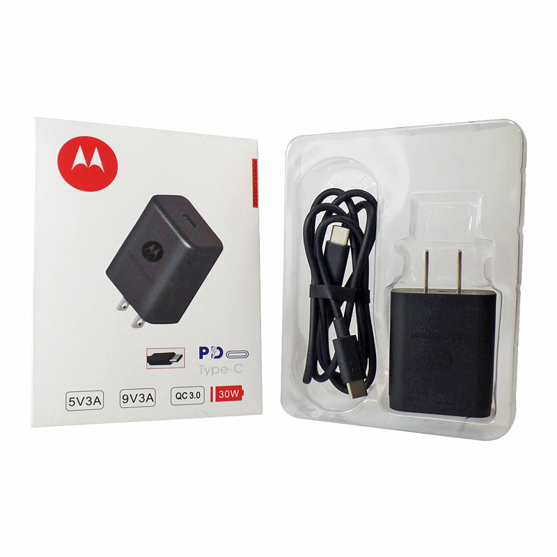 Cargador MOTOROLA TURBO 30W