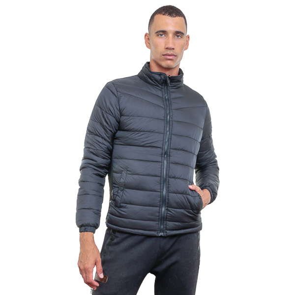 Chamarra Reversible para Caballero, modelo DEVIN 02 Negro Verde Olivo