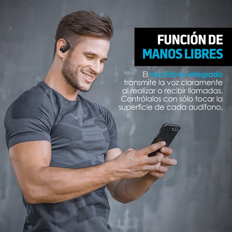 Audífonos Inalámbricos Bluetooth 5.0 TWS HD Air Sport 1 Redlemon.