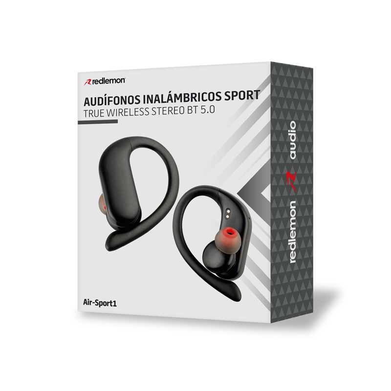 Audífonos Inalámbricos Bluetooth 5.0 TWS HD Air Sport 1 Redlemon.