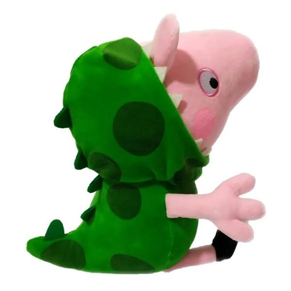 Cerdito Disfrazado De Dinosaurio Peluche De 30 Cm Altura.