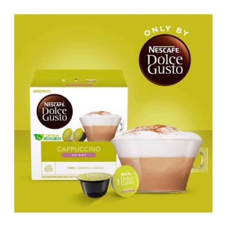 48 Cápsulas Dolce Gusto, Capuccino Skinny, Nescafé.