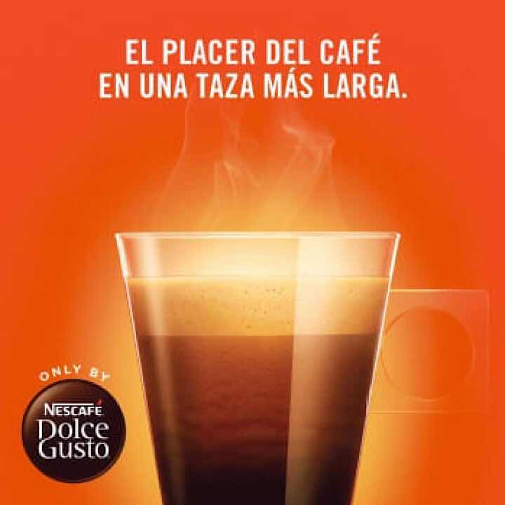 48 Cápsulas Dolce Gusto Lungo, Nescafé.